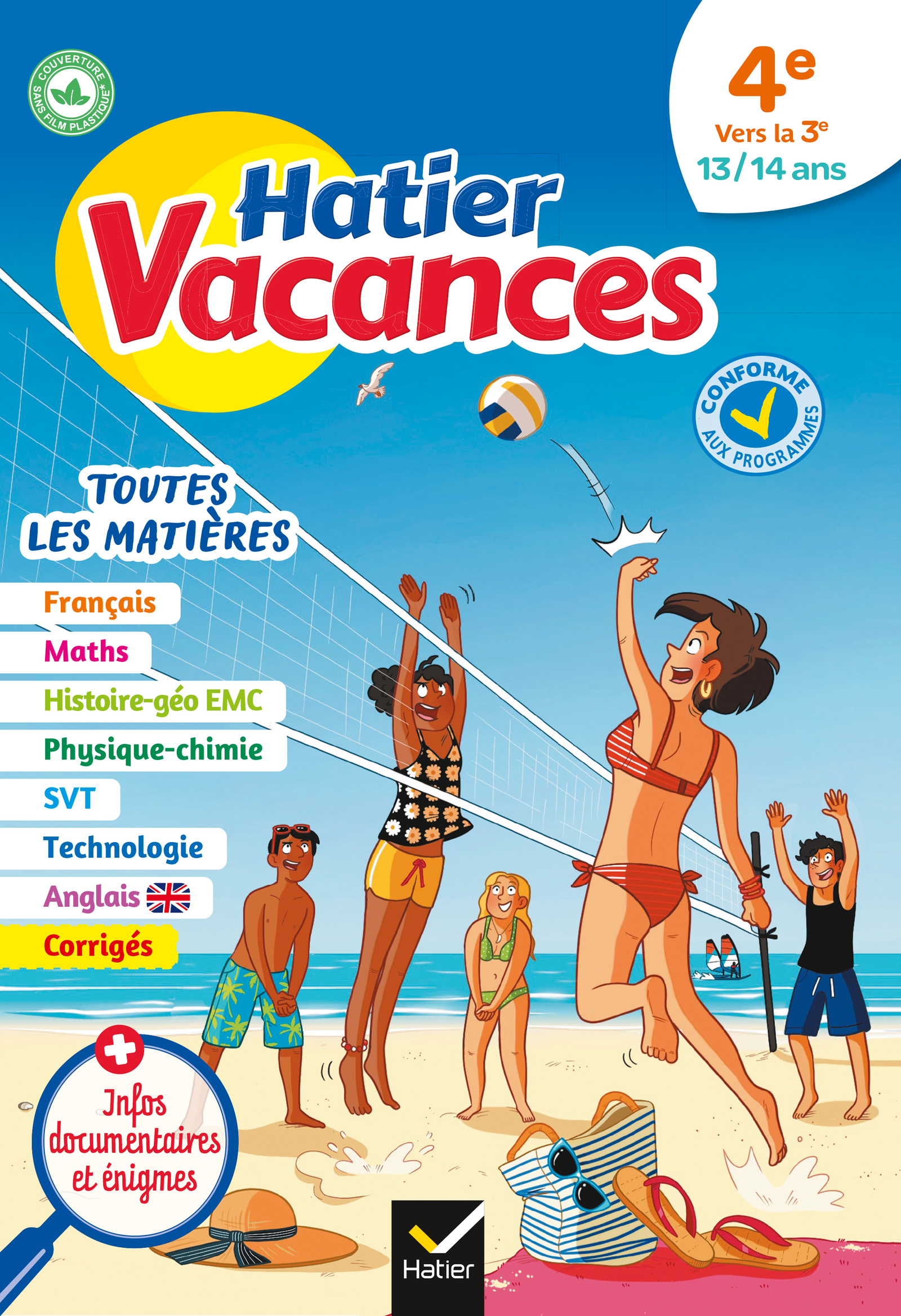 Collection cahiers de vacances| CP à 3ème | Editions Hatier